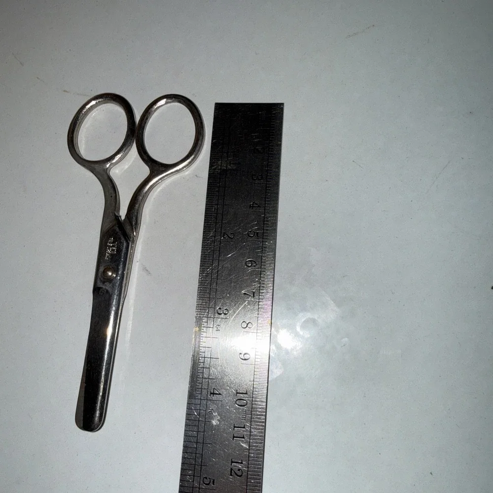 Vintage Scissors‎ Delux Kleencut Forged S USA 4
